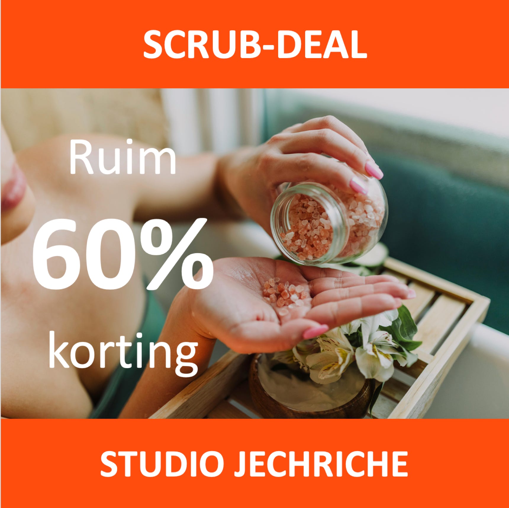 Advertentie van de beautydeal van jeChriChe. 